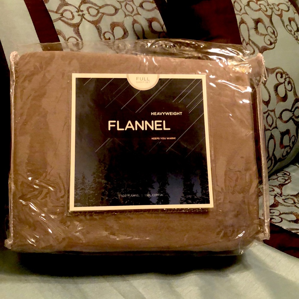 SOLD!!! Flannel sheet set